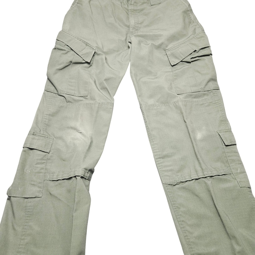 Propper‎ Cargo Pants 34R Olive Green Utility Tactical Workwear Military Ripstop